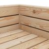 vidaXL Set Salotto da Giardino Pallet 2 pz in Legno