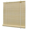 vidaXL Tenda Avvolgibile in Bamb&ugrave; 140x220 cm Naturale