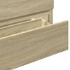 vidaXL Mobile Lavabo Rovere Sonoma 80x38,5x45 cm in Legno Multistrato