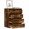vidaXL Cassettiera Angolare Legno Antico 60x41x76 cm Legno Multistrato