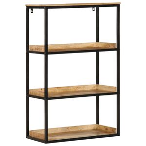 vidaXL Libreria 70 x 35 x 110 cm Legno massello di mango