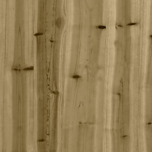 MiCasa Italia. Panca da Giardino Design Gabbione 103x70x65 cm Pino