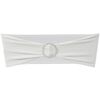 Fascia Elasticizzata Crema Decorativa Sedia con Fibbia Diamante 25 pz