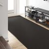 vidaXL Tappetino Altro Nero 120 x 400 cm Poliammide e PVC