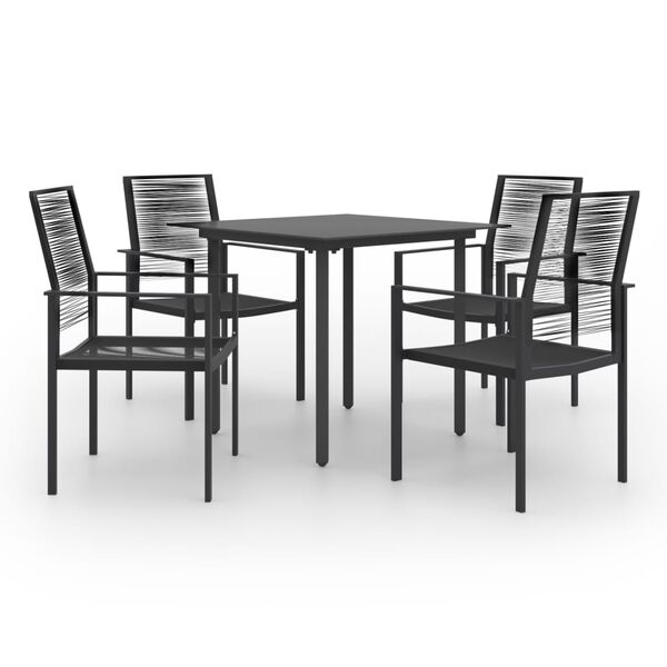vidaXL Set da Pranzo da Giardino 5 pz