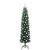 vidaXL Albero di Natale artificiale con 300 LED Verde 180 cm