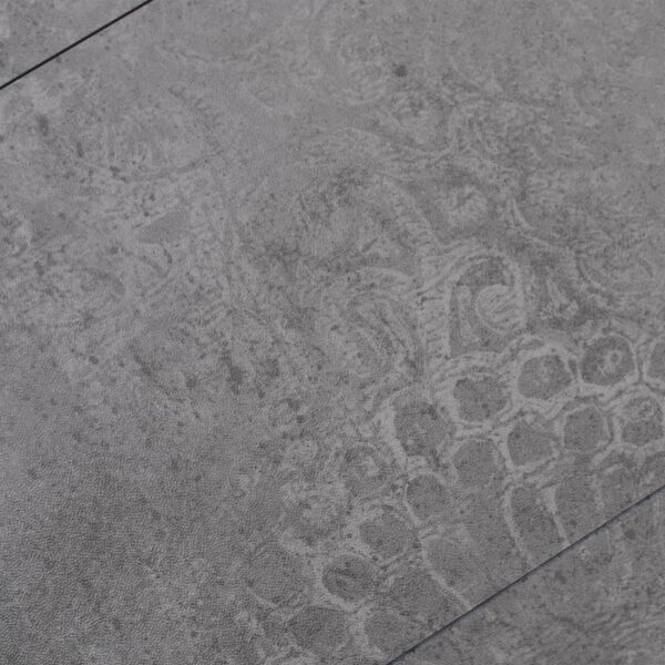 vidaXL Listoni Autoadesivi in PVC 5,21 m² 2 mm Grigio Cemento