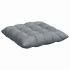 vidaXL Cuscini per Seduta 2 pcs Grigio chiaro 40 x 40 x 6 cm Tessuto