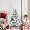 vidaXL Albero di Natale artificiale con 150 LED Bianco 120 cm PE e PVC