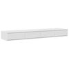 vidaXL Cassetti per letto Bianco 160 x 36,5 x 16,5 cm