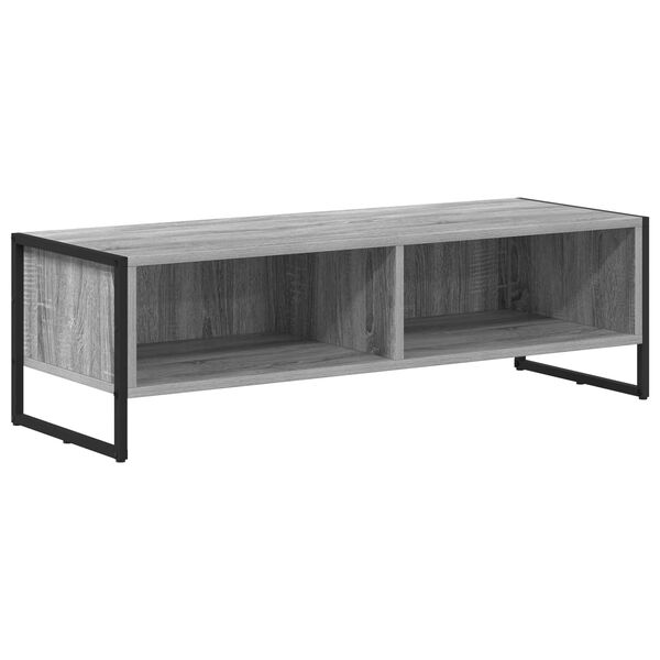 vidaXL Mobile TV Grigio Sonoma 100 x 36.5 x 30.5 cm Legno multistrato