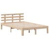 vidaXL Letto Libreria senza Materasso 135x190 cm in Legno di Pino