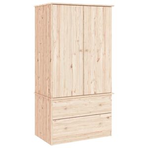 vidaXL Armadio ALTA 90x55x170 cm in Legno Massello di Pino