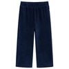 Pantaloni da Bambino in Velluto a Coste Blu Marino 116