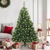 vidaXL Albero di Natale artificiale con 150 LED Verde 150 cm PE e PVC