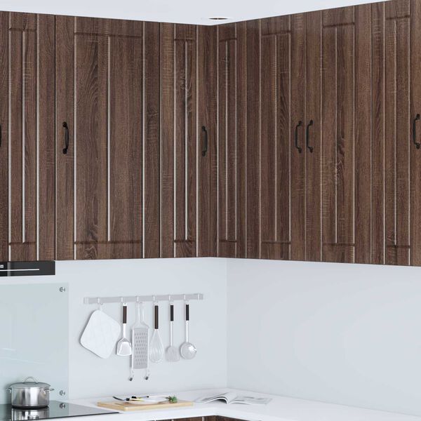 vidaXL Mobile da cucina Rovere Marrone 57 x 57 x 100 cm