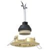 vidaXL Spotlight 24 pcs Oro 9 x 9 x 2.5 cm Metallo