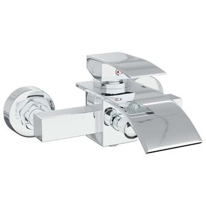 vidaXL Miscelatore Doccia Cromato G 1/2 pollici