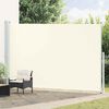 vidaXL Tenda Laterale Retrattile per Patio 220x500 cm Crema