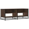 vidaXL Mobile TV Rovere Marrone 120,5x40x46 cm Multistrato e Metallo