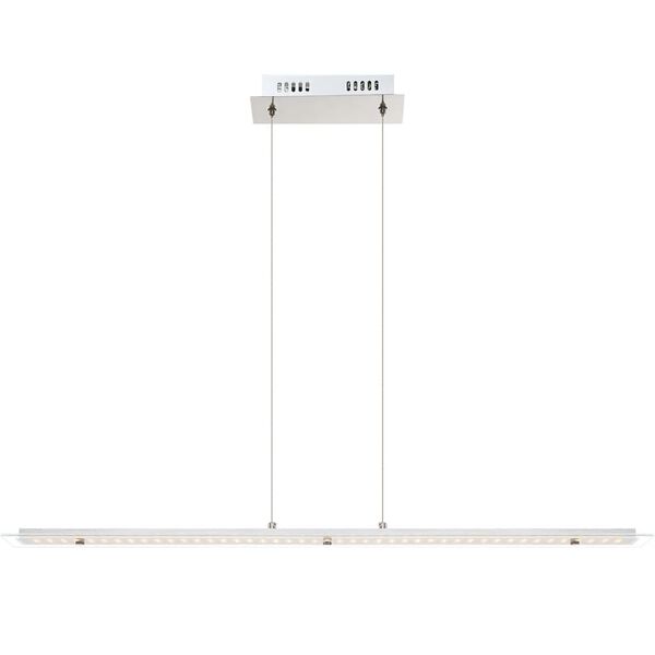 GLOBO Lampada a Sospensione LED LIGURIA Cromato e Vetro 67804-18H