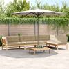 vidaXL Set Divano Pallet Giardino 5pz con Cuscini Massello Acacia