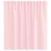 vidaXL Tende in Voile con Passanti 2 pz Rosa Chiaro 140x140 cm