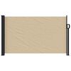 vidaXL Tenda da Sole Laterale Retrattile Beige 120x500 cm