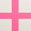 vidaXL Tappetino Ginnastica Gonfiabile con Pompa 700x100x20cm PVC Rosa
