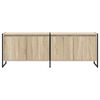 vidaXL Mobile TV Sonoma 140 x 36 x 49.5 cm Legno multistrato