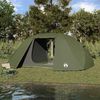 vidaXL Tenda da pesca Oliver verde 514 x 465 x 187 cm Poliestere