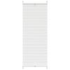 vidaXL Tenda Plissettata 60x150cm Bianca Oscurante