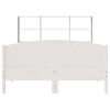 vidaXL Letto Libreria senza Materasso Bianco 140x190 cm Legno di Pino