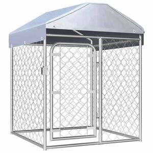 vidaXL Canile da Esterno con Tetto 100x100x125 cm