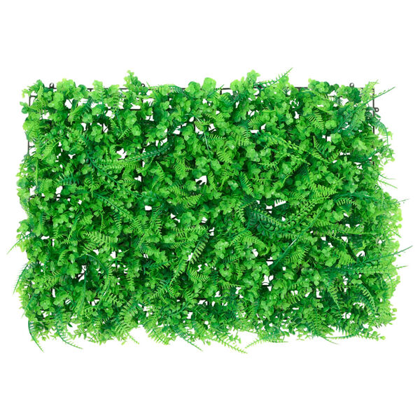 &nbsp;vidaXL Recinzione Foglie Felce Artificiali&nbsp;24 pz Verde 40x60 cm