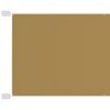 vidaXL Paravento Verticale Beige 140x1000 cm in Tessuto Oxford