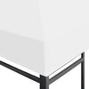 vidaXL Copertura Superiore per Gazebo 270 g/m² 3x3 m Bianca
