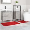 vidaXL Set di tappetini antiscivolo per il bagno 2 pcs Rosso PP