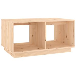 vidaXL Tavolino da Salotto 80x50x40 cm Legno Massello di Pino