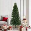 vidaXL Albero di Natale artificiale Verde 180 cm PVC, PE e acciaio