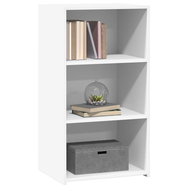 vidaXL Credenza Bianca 50x41x93 cm in Legno Multistrato