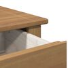 vidaXL Comodino Panama 46x40x57 cm in Legno Massello di Pino