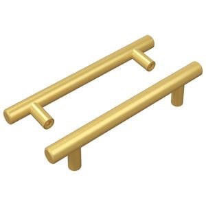 vidaXL Maniglia per Armadio 2 pz Oro 150 mm Acciaio Inox