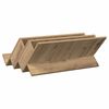 vidaXL Scaffale per riviste Rovere artigianale 65 x 53 x 28,5 cm