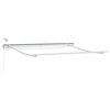 vidaXL Struttura della tenda Bianco 350 x 250 cm Alluminio