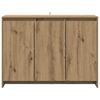 vidaXL Credenza Rovere Artigianale 102x35x70 cm in Truciolato