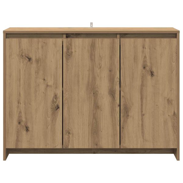 vidaXL Credenza Rovere Artigianale 102x35x70 cm in Truciolato