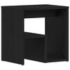 vidaXL Armadio da Notte 2 pcs Rovere Nero 40 x 30 x 40 cm