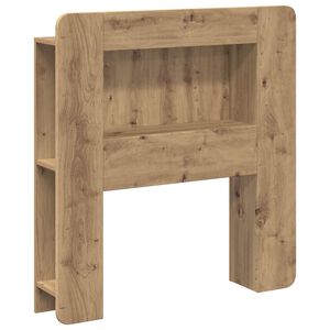 vidaXL Testata del letto Rovere Artigianale Legno ingegnerizzato