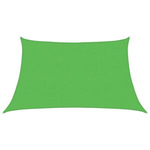 vidaXL Vela Parasole 160 g/m&sup2; Verde Chiaro 3/4x2 m in HDPE